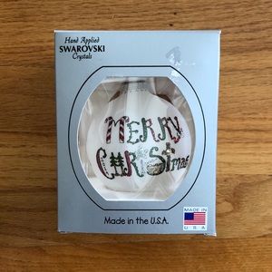 Swarovski Crystal Ornament